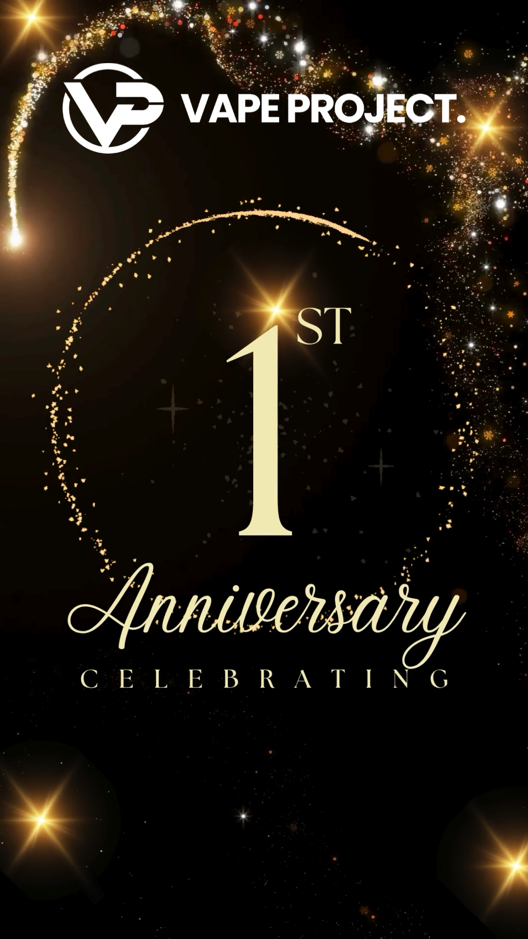 1st Anniversary Banner